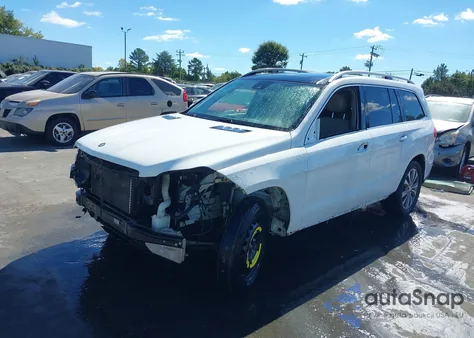 2016 Mercedes-Benz Gl 450 4Matic из США, поврежденный, VIN 4JGDF6EE2GA644509